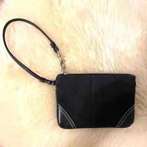 Coach Signature Wristlet